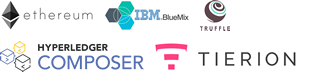 ethereum,ibm-bluemix,hyperledgercomposer,truffle,tierion