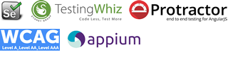 Appium,WCAG,Selenium,Protractor,TestingWhiz